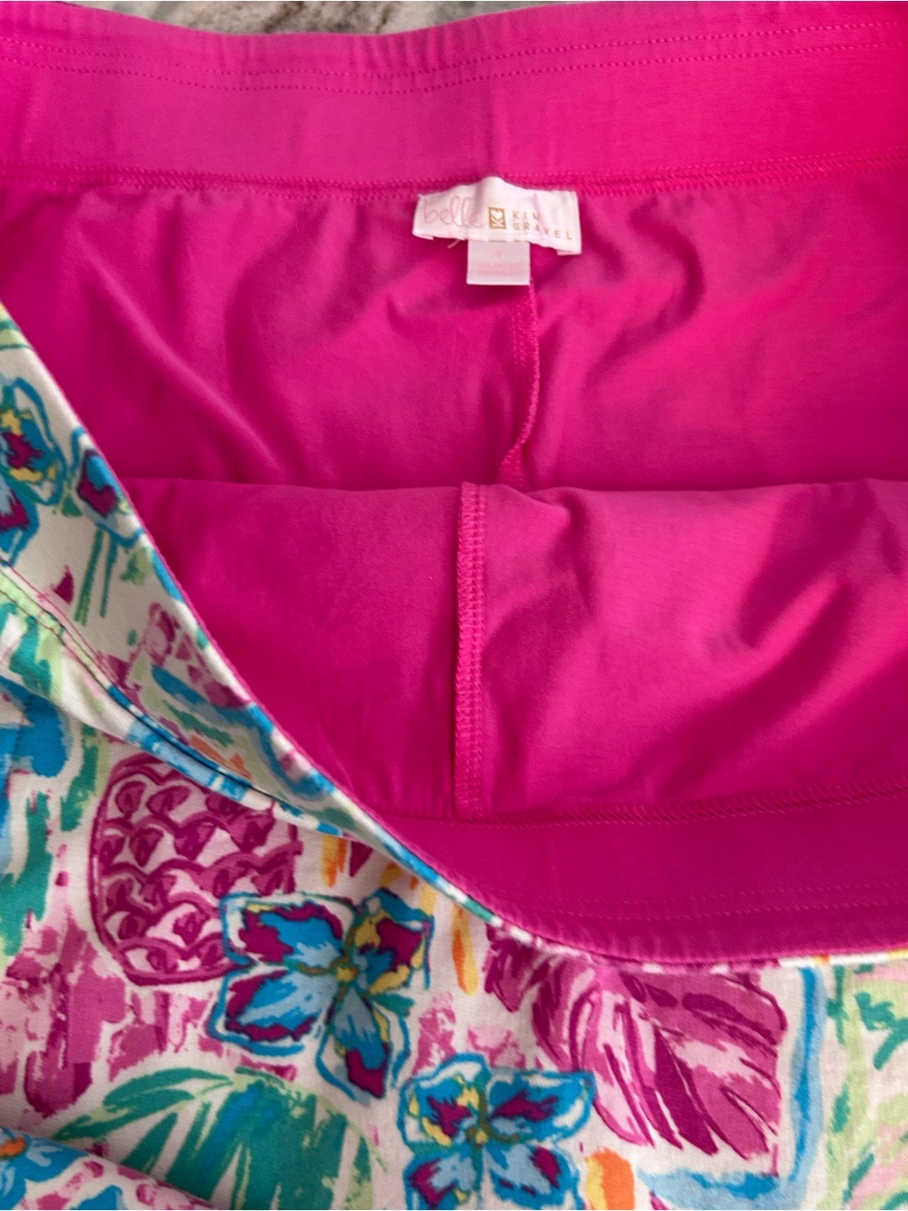Skort Kim Gravel pockets , cotton - Picture 5 of 8